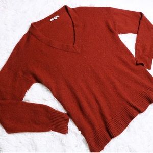 MADEWELL Orange Fall Long Sleeve Sweater (Super Soft)